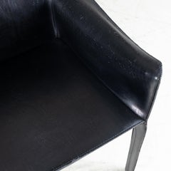 Cab 413 Mario Bellini Sillas Cassina, 1970, set de 2