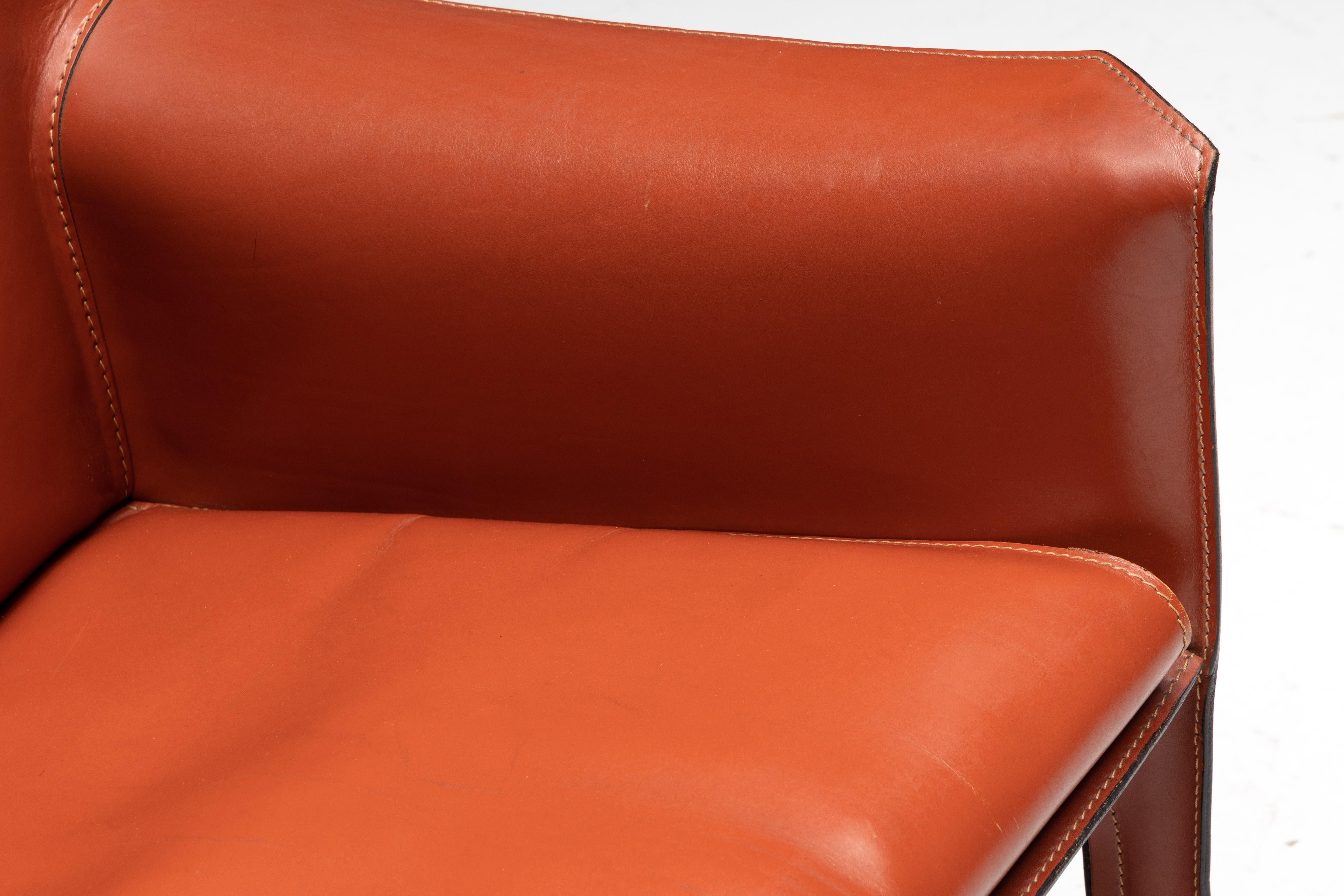 CAB 414 Armchair by Mario Bellini for Cassina, Italy, 1970s 1
