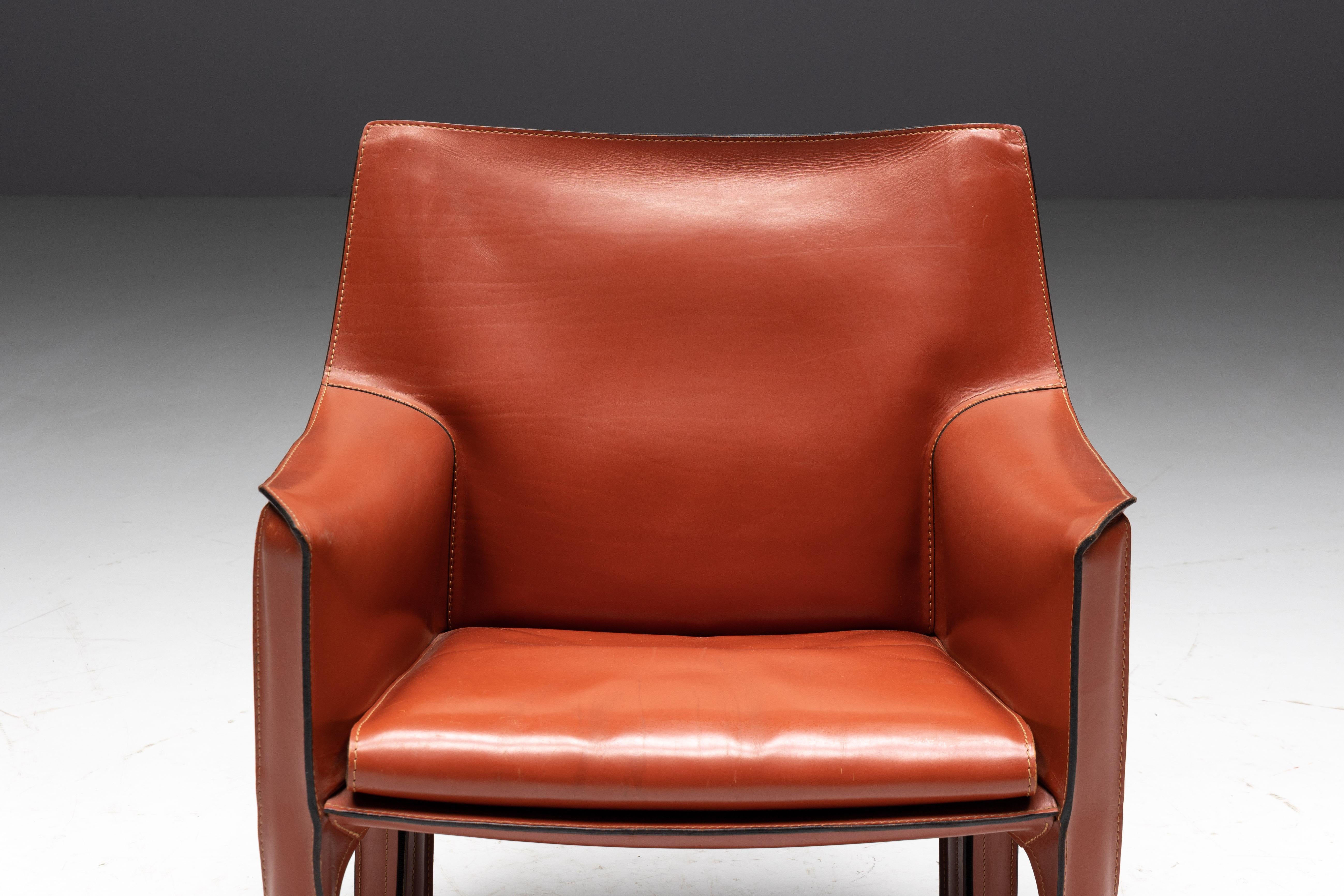 CAB 414 Armchair by Mario Bellini for Cassina, Italy, 1970s 2