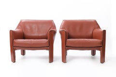 CAB 415 Easy Chairs, Mario Bellini, Cassina