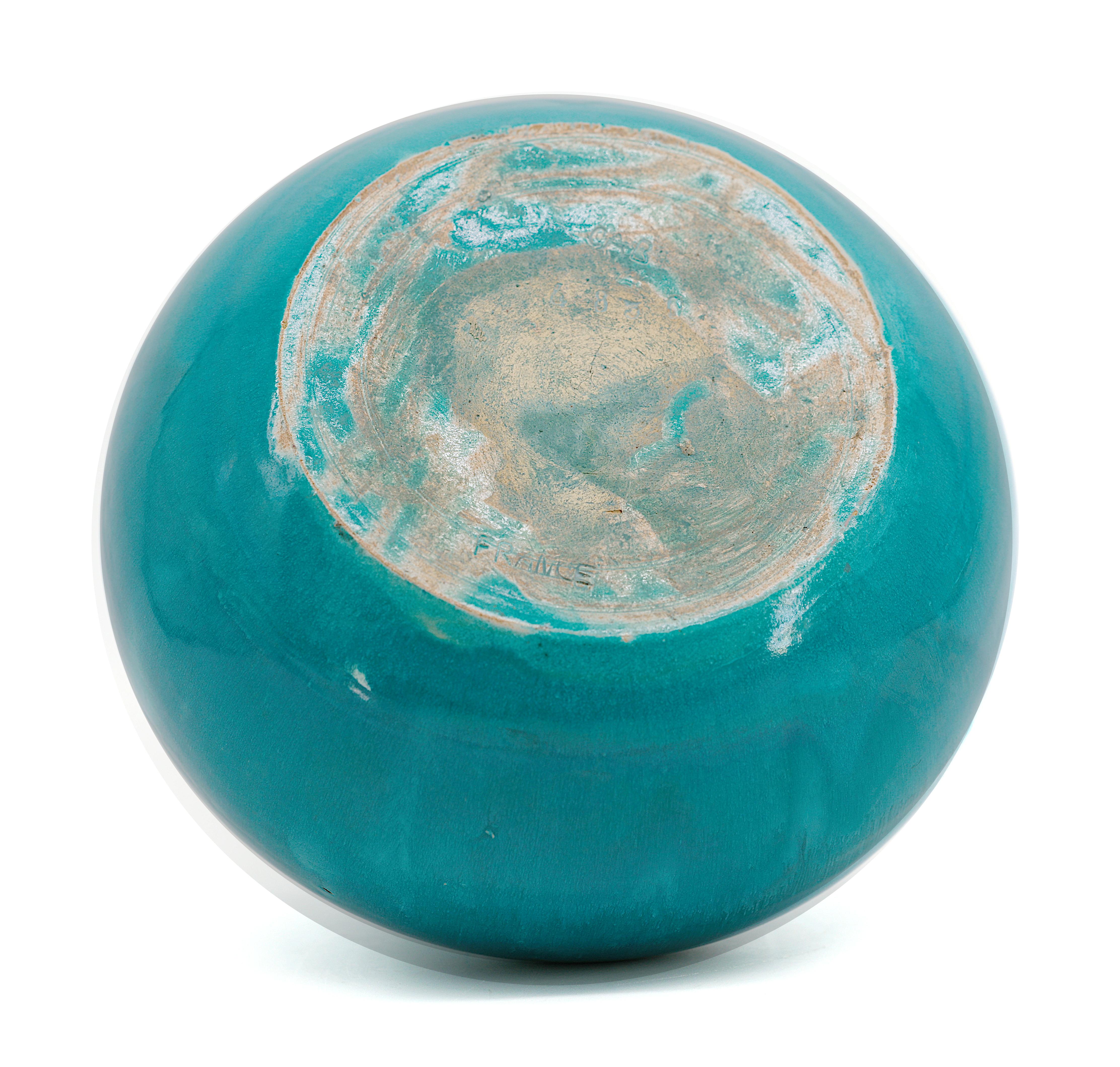 Vaso in gres CAB Bordeaux Art Deco, 1920 in vendita 1