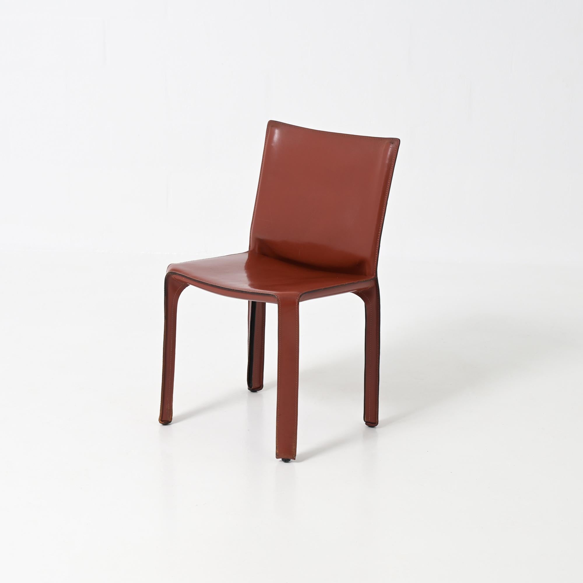 Mid-Century Modern CAB Chair by Mario Bellini for Cassina For Sale