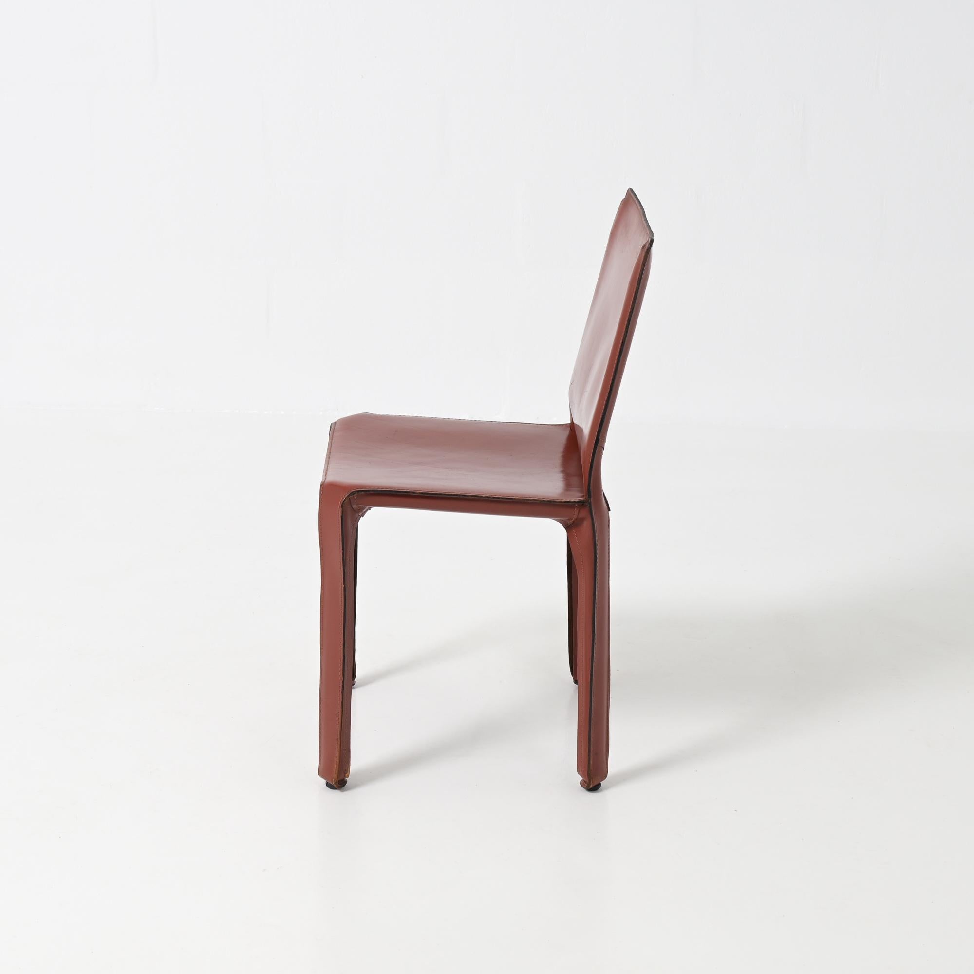 Italian CAB Chair by Mario Bellini for Cassina For Sale