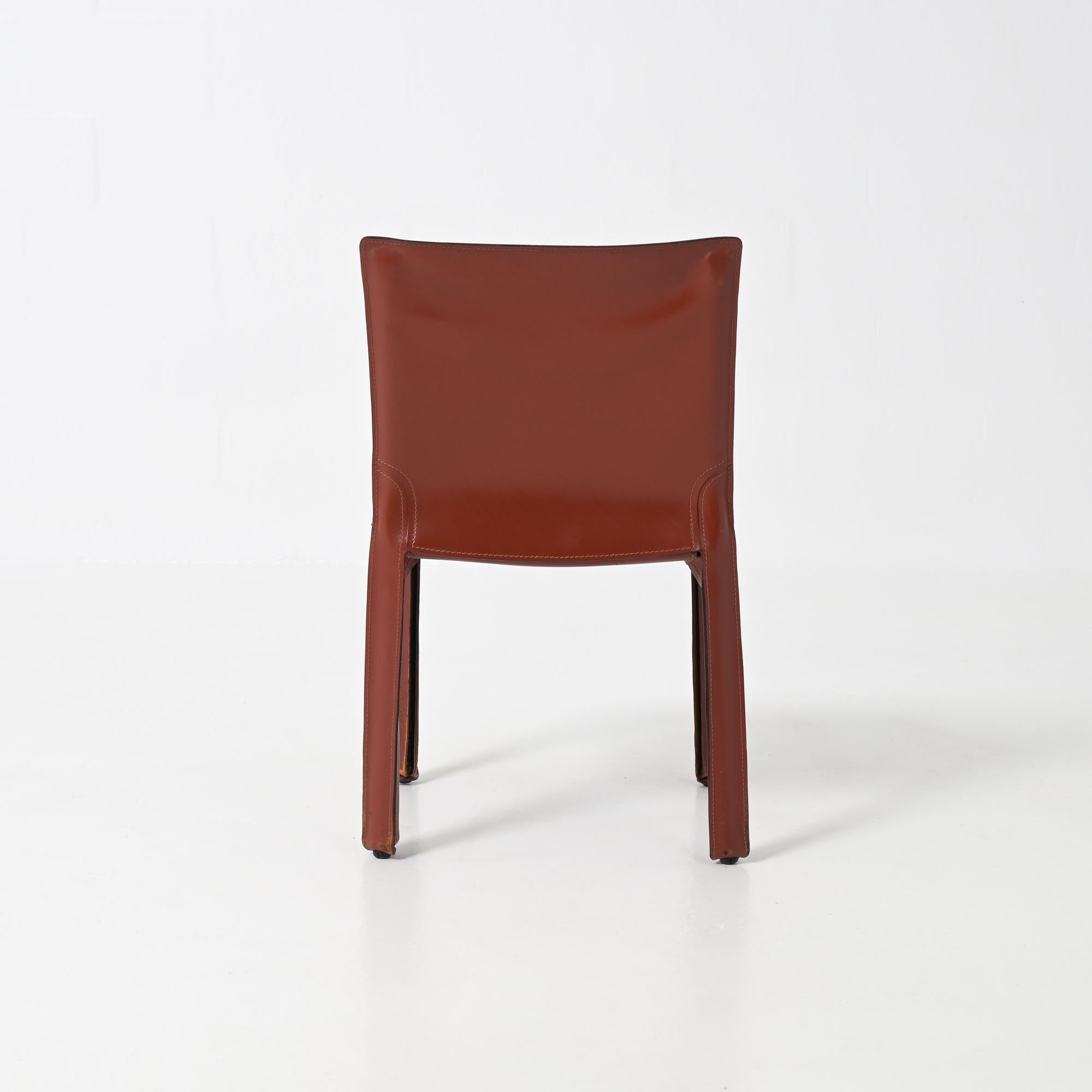 CAB Chair by Mario Bellini for Cassina For Sale 1