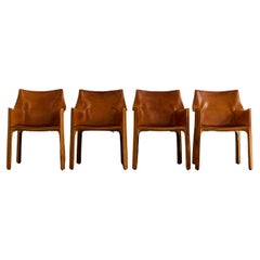 Cab Chairs by Mario Bellini for Cassina