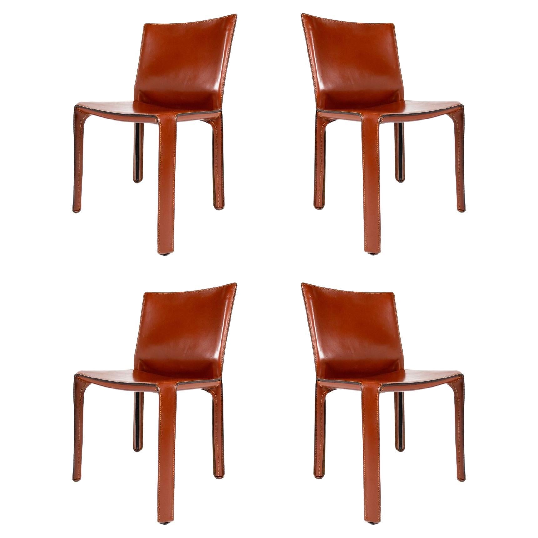Cab Chairs by Mario Bellini for Cassina