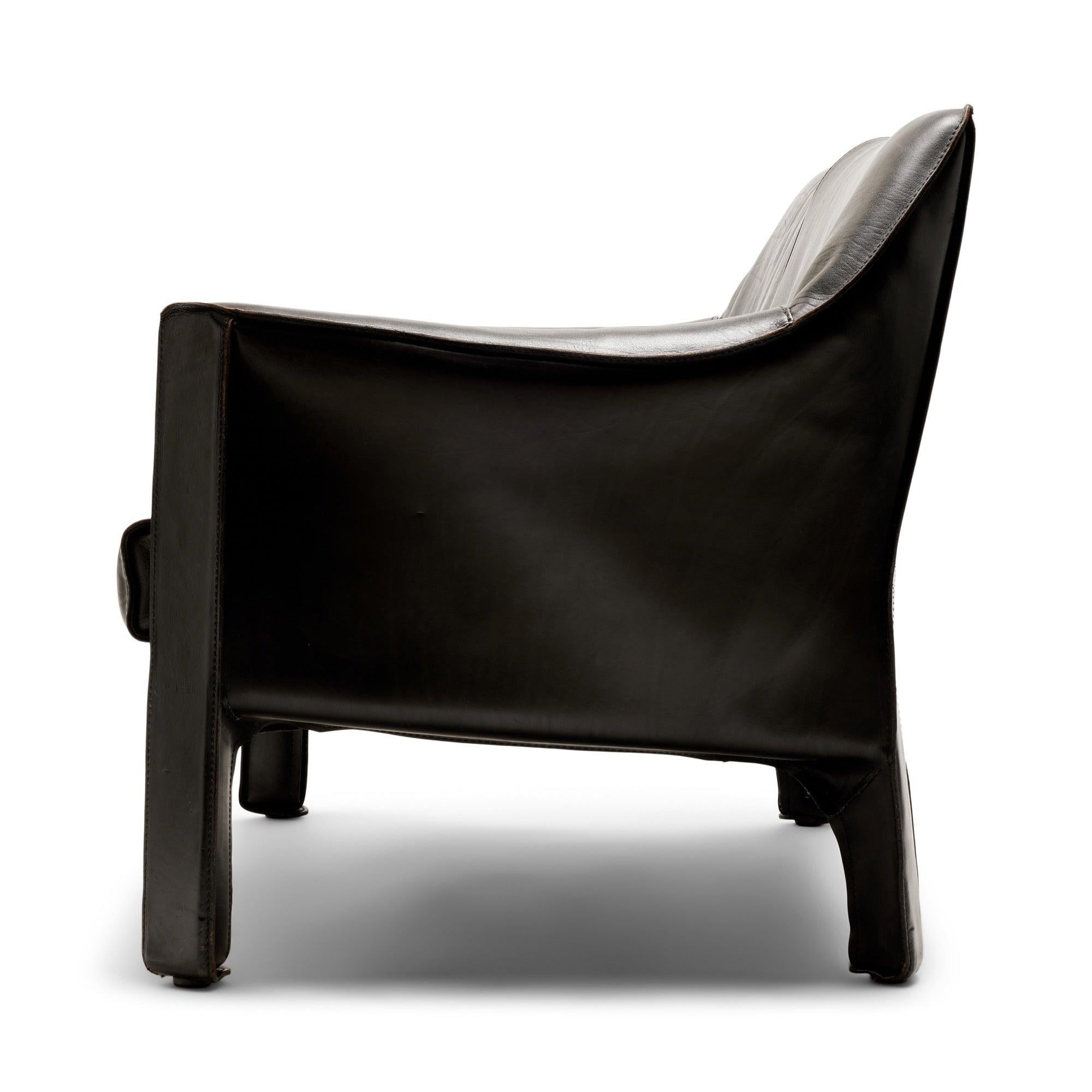 Italiano Cab Settee di Mario Bellini per Cassina, 1977 in vendita