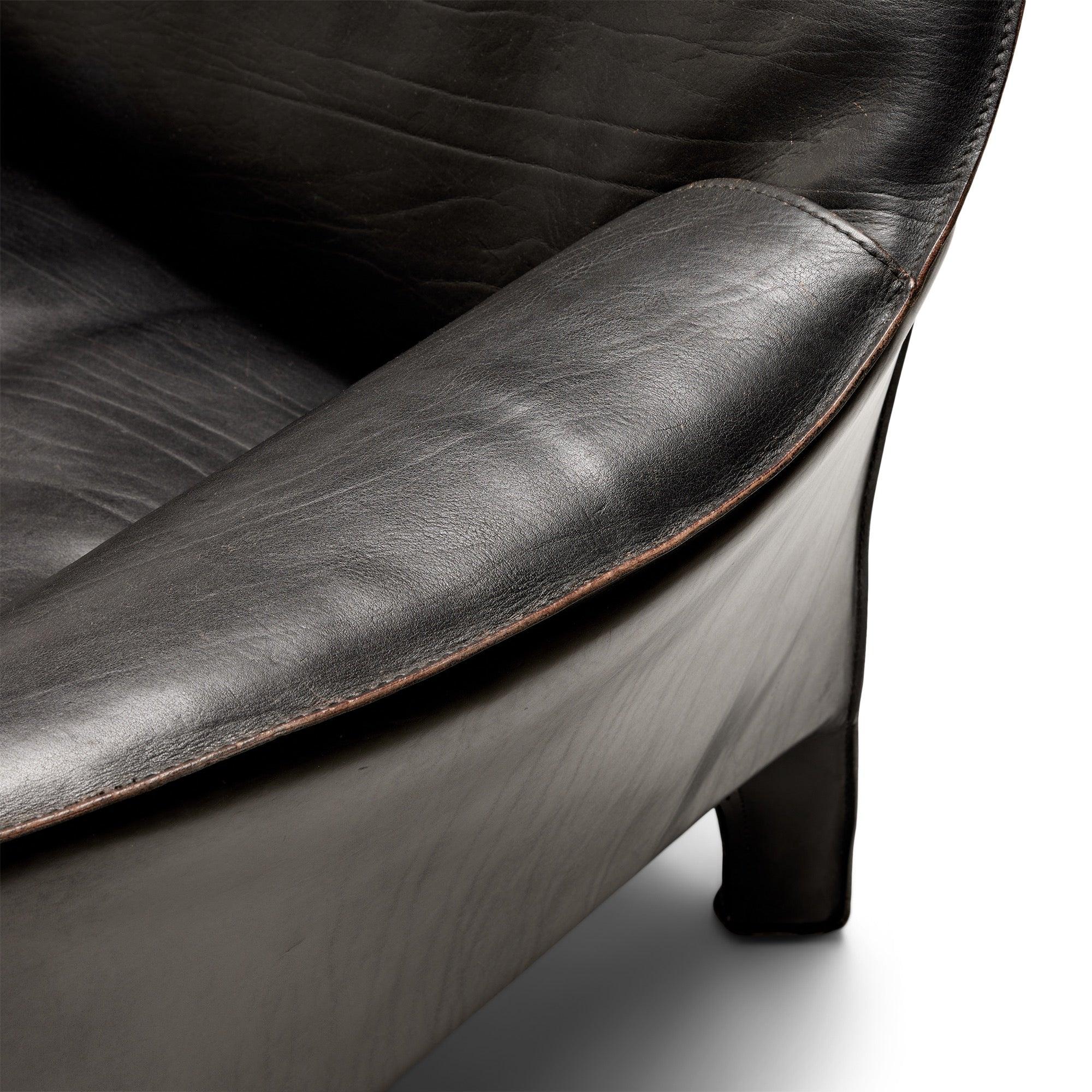 Cab Settee di Mario Bellini per Cassina, 1977 In condizioni discrete in vendita a Sagaponack, NY