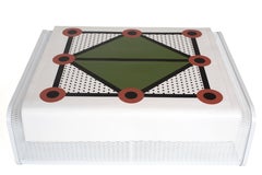 "Caballito Blanco Grande" Ottoman Designed by Nestor Perkal for Oscar Maschera