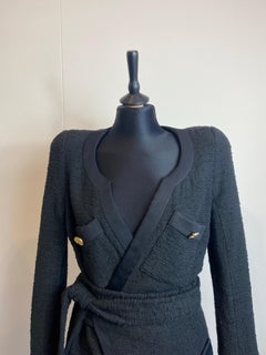 Caban nero vauthier