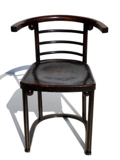 Cabaret Fledermaus Chair by Josef Hoffmann Gustav Siegel 1900 Weiner Werkstatte