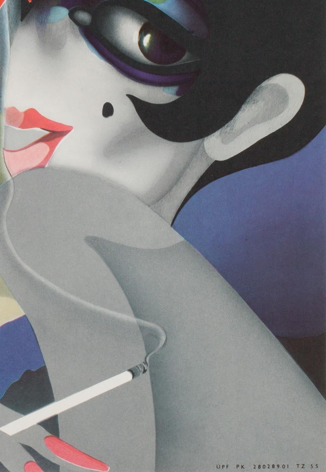 Cabaret Cartel original de película checa, Bartosova, 1975 siglo XX en venta