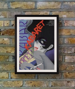 "Cabaret" Original Vintage Movie Poster by Bartosova, Czech A3, 1989