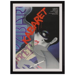"Cabaret" Original Vintage Movie Poster:: Czech:: 1989
