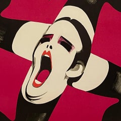 Cabaret, Original Vintage Polish Movie Poster by Wiktor Gorka, 1973