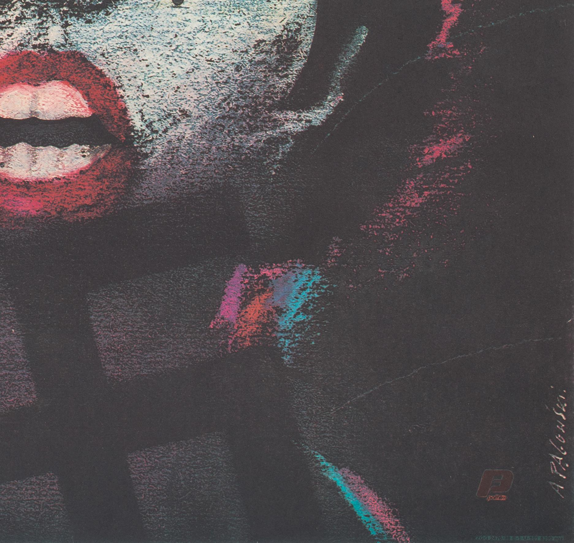 CABARET R1988 Polish Film Movie Poster, ANDRZEJ PAGOWSKI For Sale 3