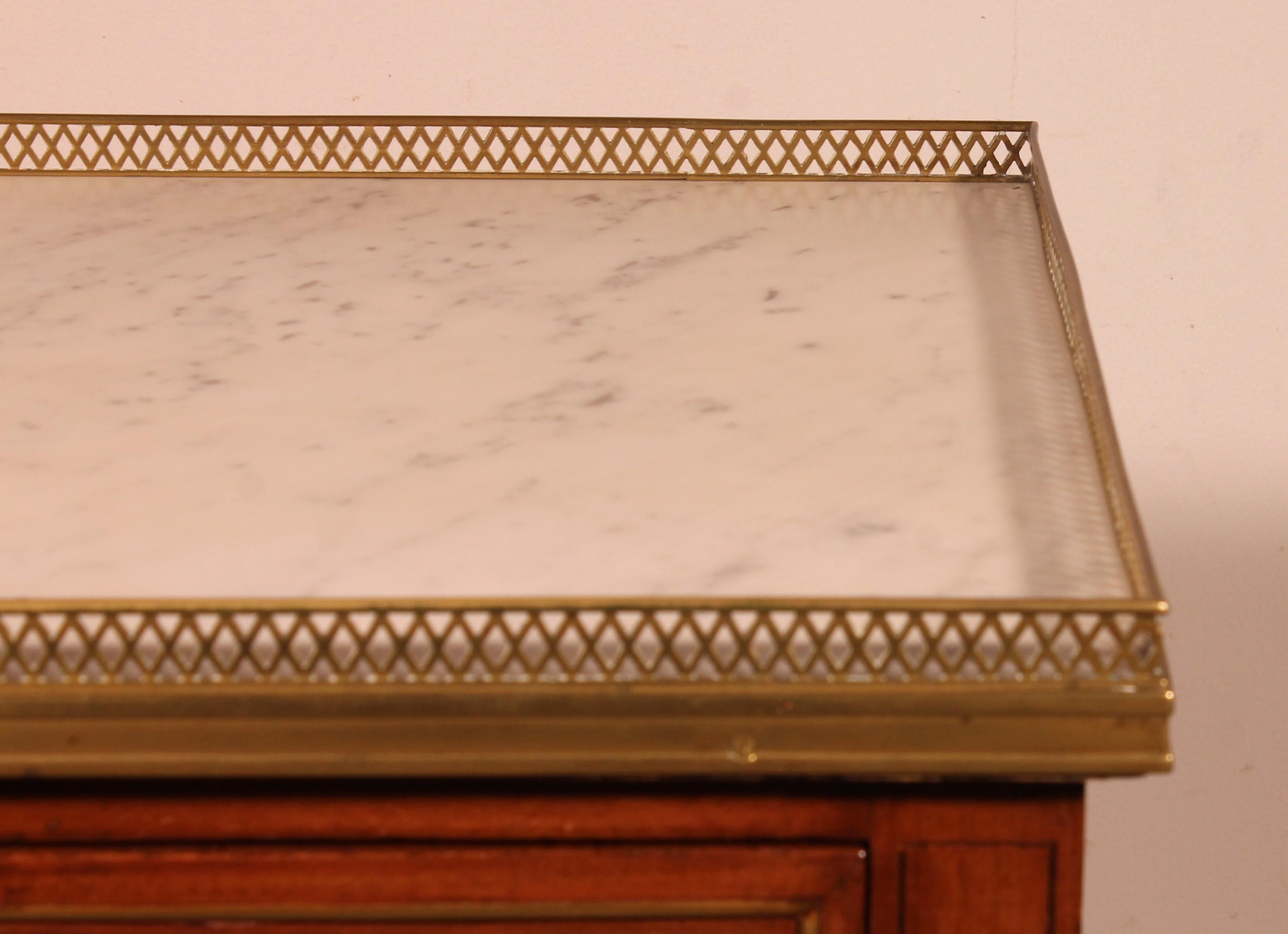 Cabaret Table In Cuban Mahogany, Louis XVI Period en vente 6