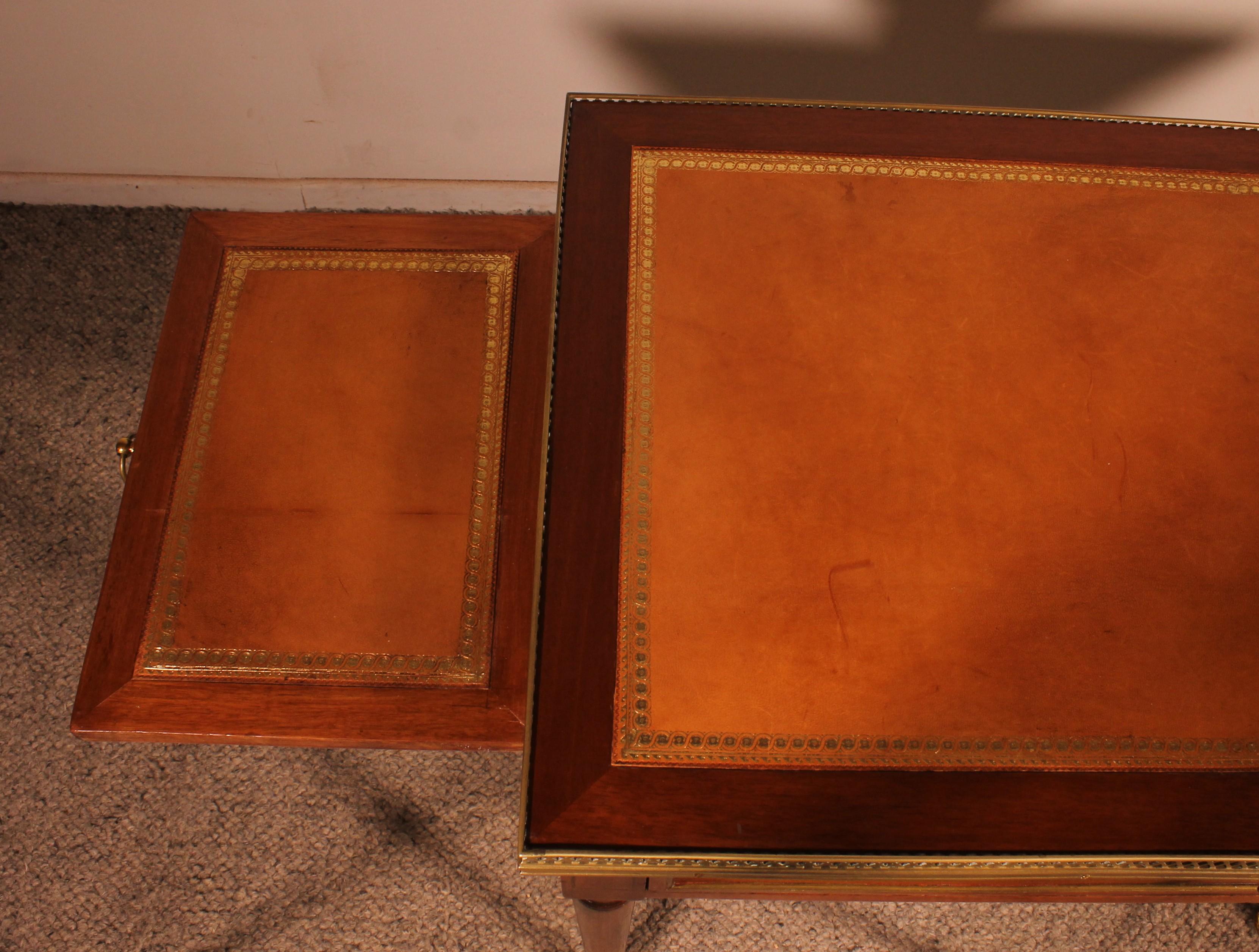 Cabaret Table In Cuban Mahogany, Louis XVI Period en vente 9