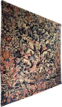 Cabbage Leaf Tapestry - Canvas Print - Robert Four - Aubusson