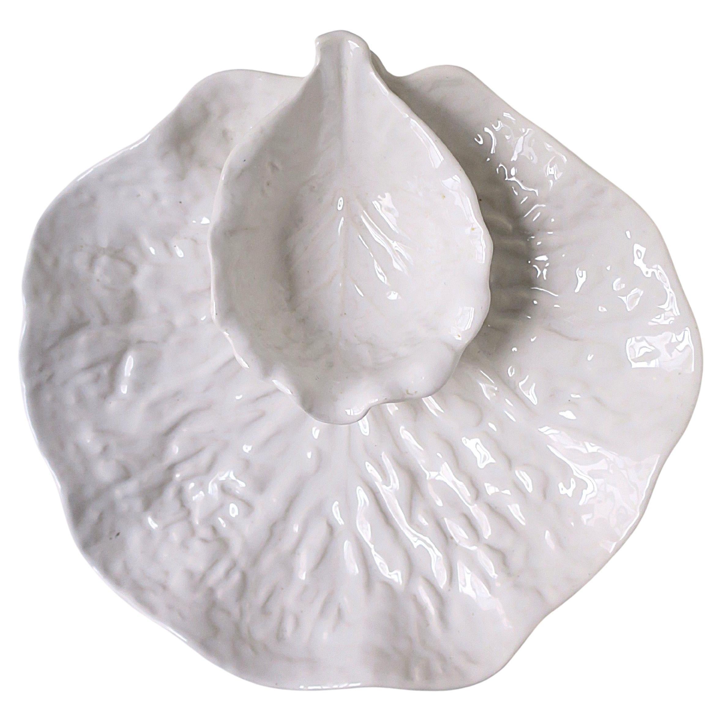 Cabbage Lettuce Leaf Platter Bowl