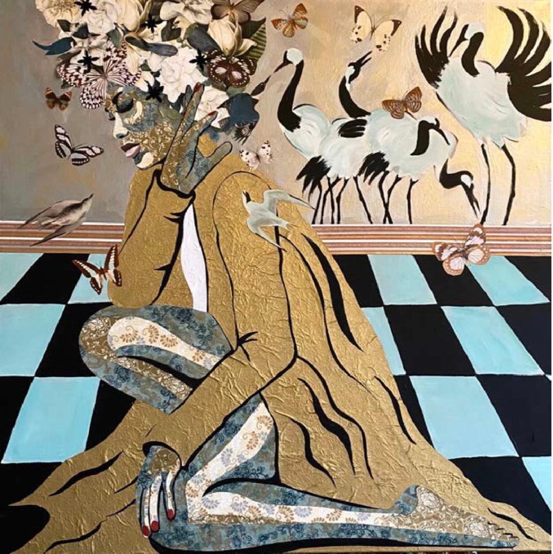 Le rêve est une forme de planification - Mixed Media Art de Cabell Molina