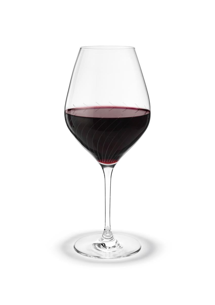 Cabernet Lines Burgundy Glass, Clear, 23.3 oz, 2 Pcs.