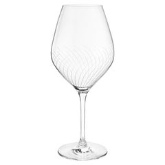 Cabernet Lines Burgundy Glass, Clear, 23.3 Oz, 2 Pcs