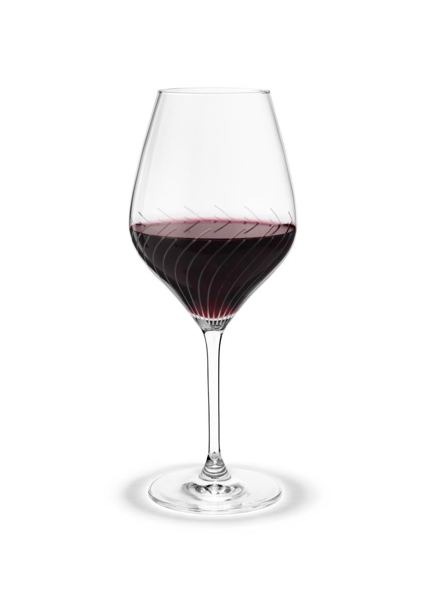 Cabernet Lines Red Wine Glass, Clear, 17.6 oz, 2 Pcs.