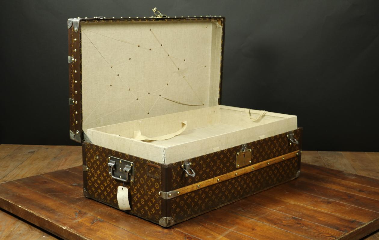 Cabin Monogram Louis Vuitton Trunk, 1920s 3