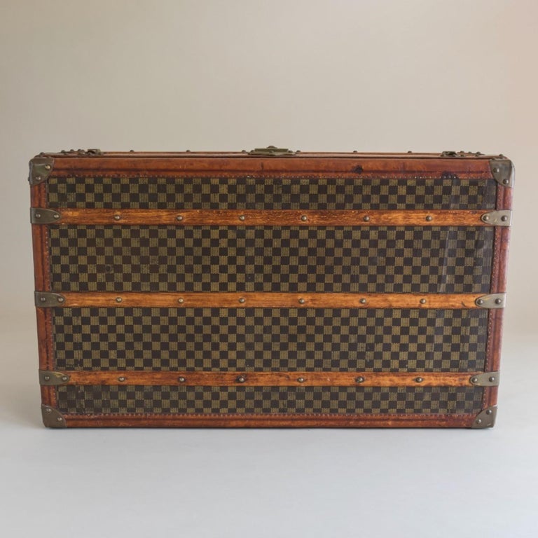 Cabin Trunk by Paul Romand, circa 1900 In Good Condition For Sale In London, GB