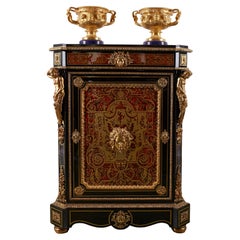 Used Cabinet 19th Century, Napoleon III Period, Style Boulle