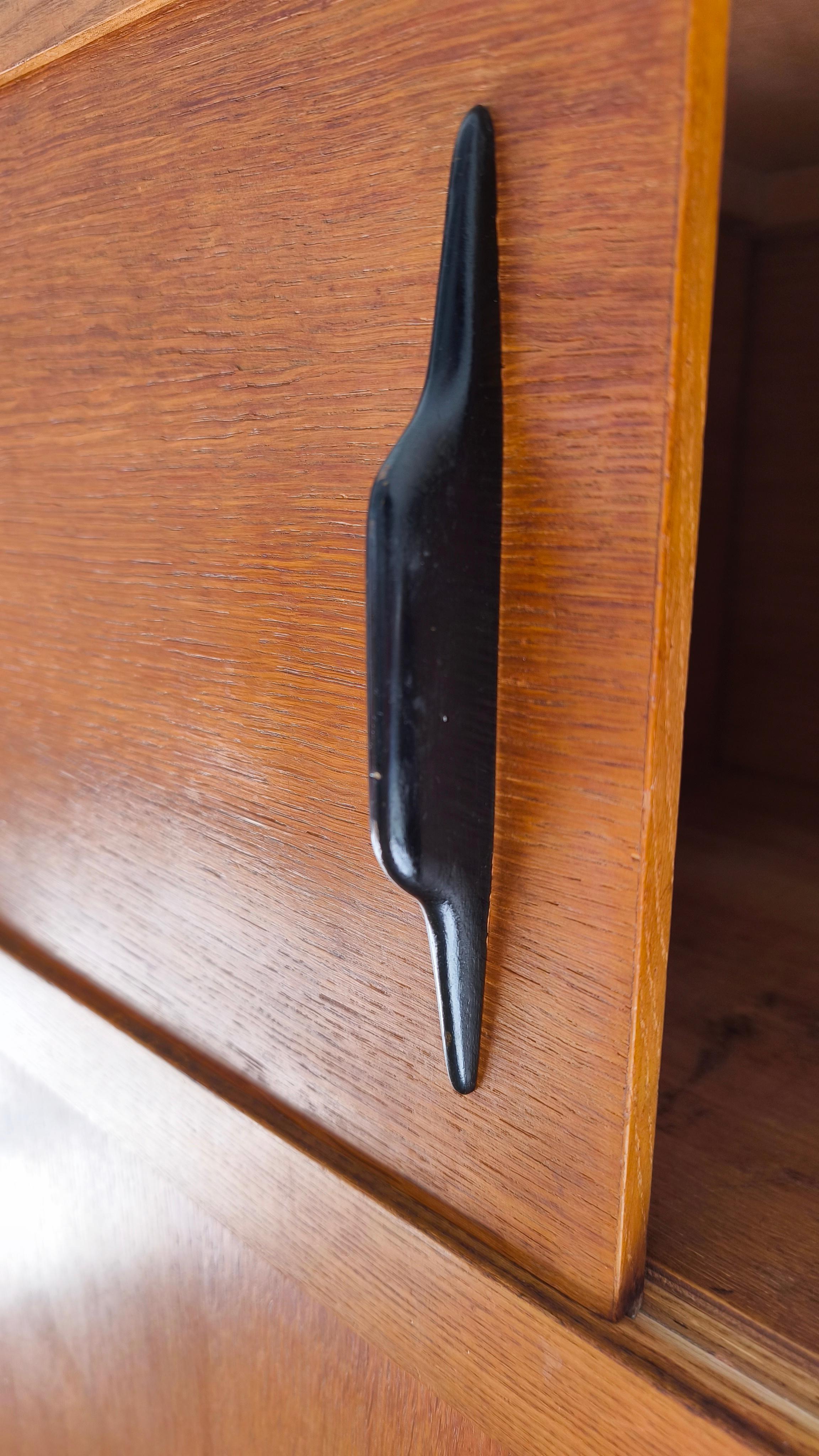 Cabinet 50s reminds Works of Charlotte Perriand, Le Corbusier, Jean Prouvé For Sale 5