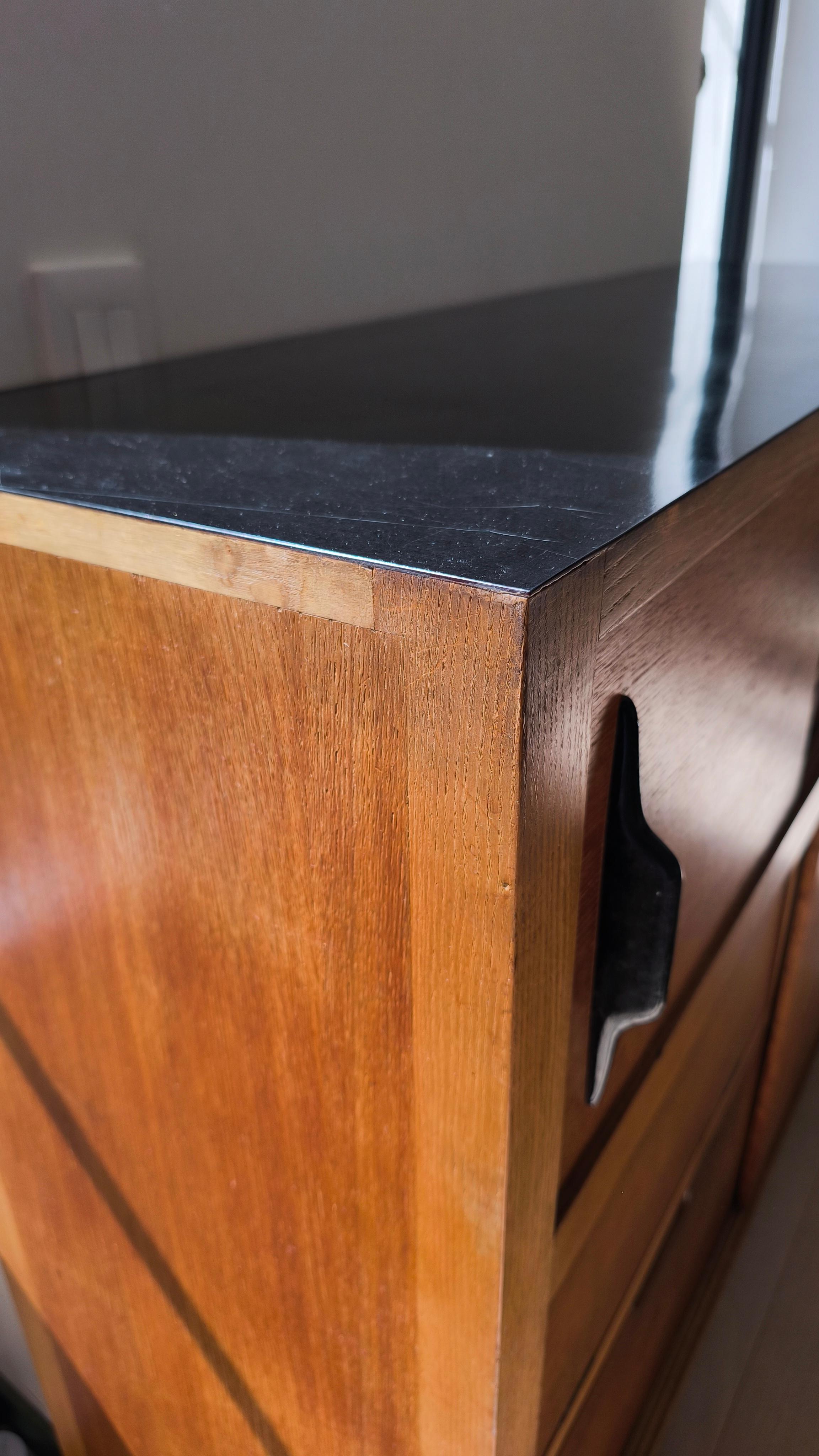 Cabinet 50s reminds Works of Charlotte Perriand, Le Corbusier, Jean Prouvé For Sale 3