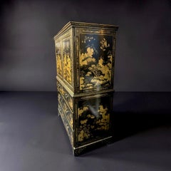 Cabinet with Japanese decoration according to Frederick Crace, England, Regency era