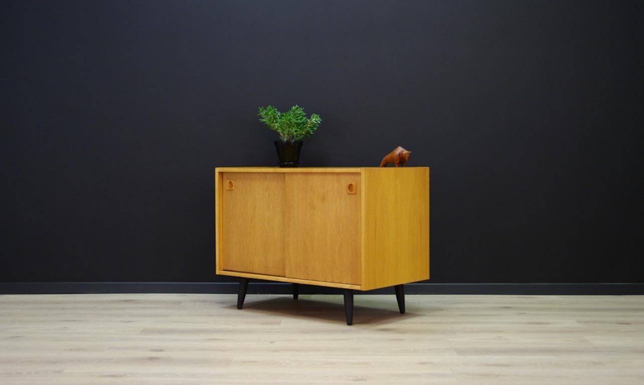 Veneer Cabinet Ash Scandinavian Design 1960-1970