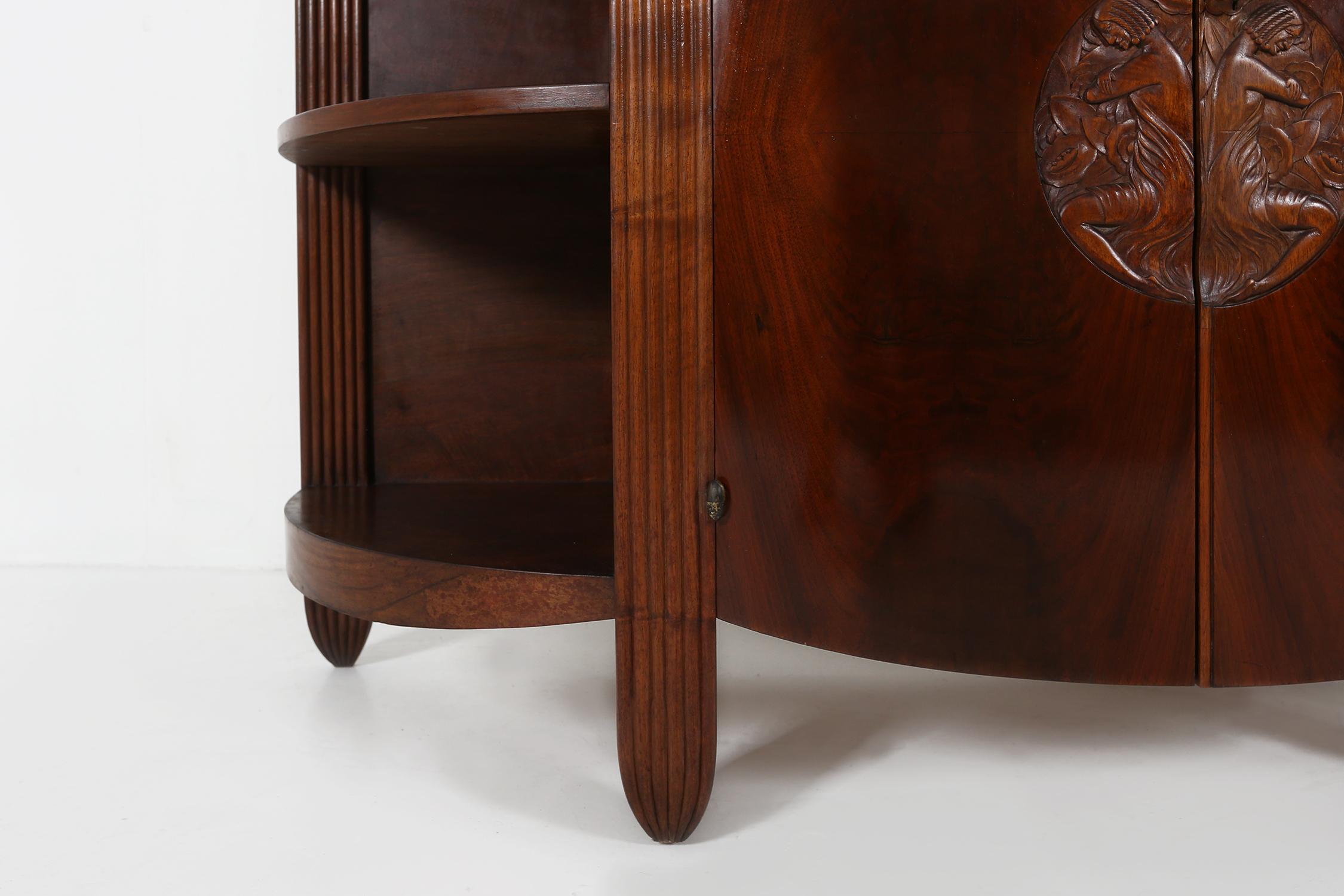 Cabinet Attributed to Léon Jallot For Sale 1