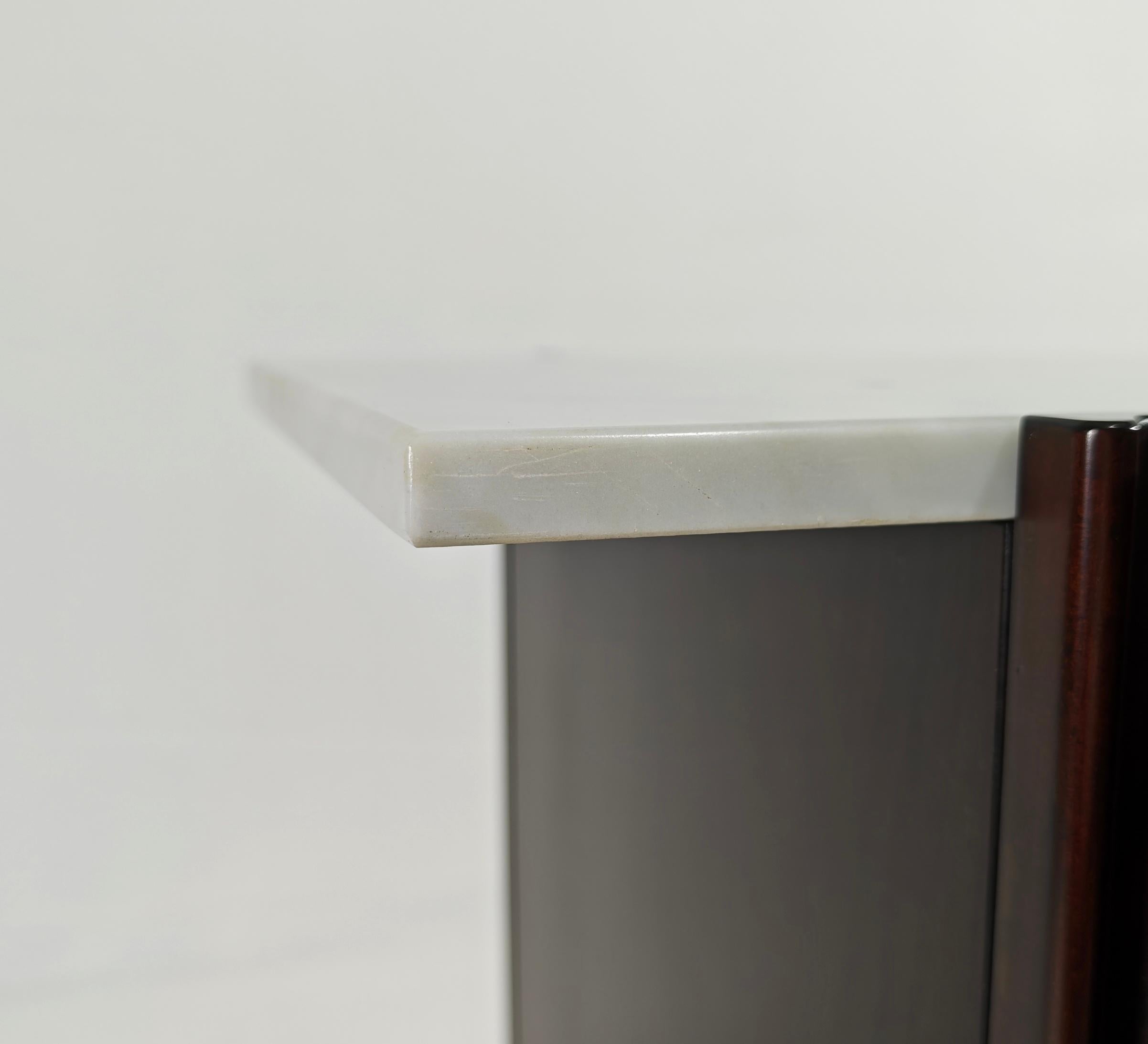 Cabinet Bar Marble Angelo Mangiarotti For Molteni Mid-Century Design Italy 60s 3