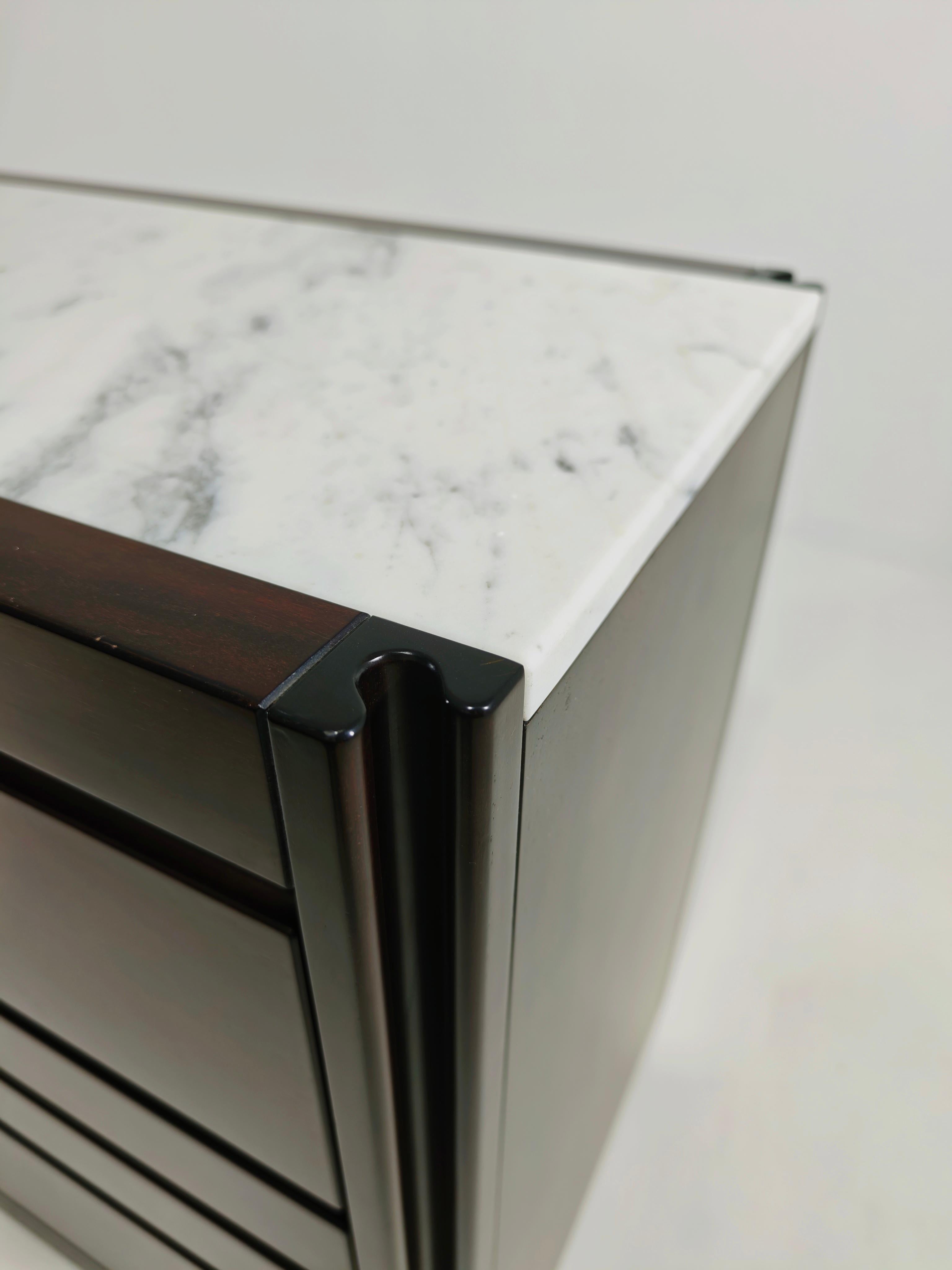 Cabinet Bar Marble Angelo Mangiarotti For Molteni Mid-Century Design Italy 60s 7