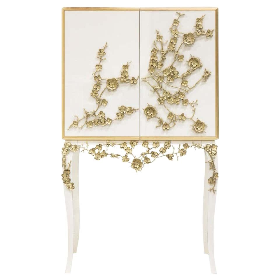 Cabinet-Bar with Flowers