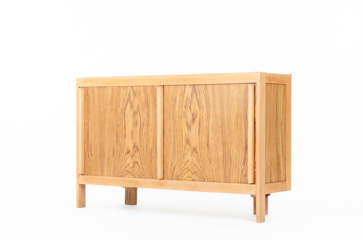 Beech Cabinet by Andre Sornay, 1960