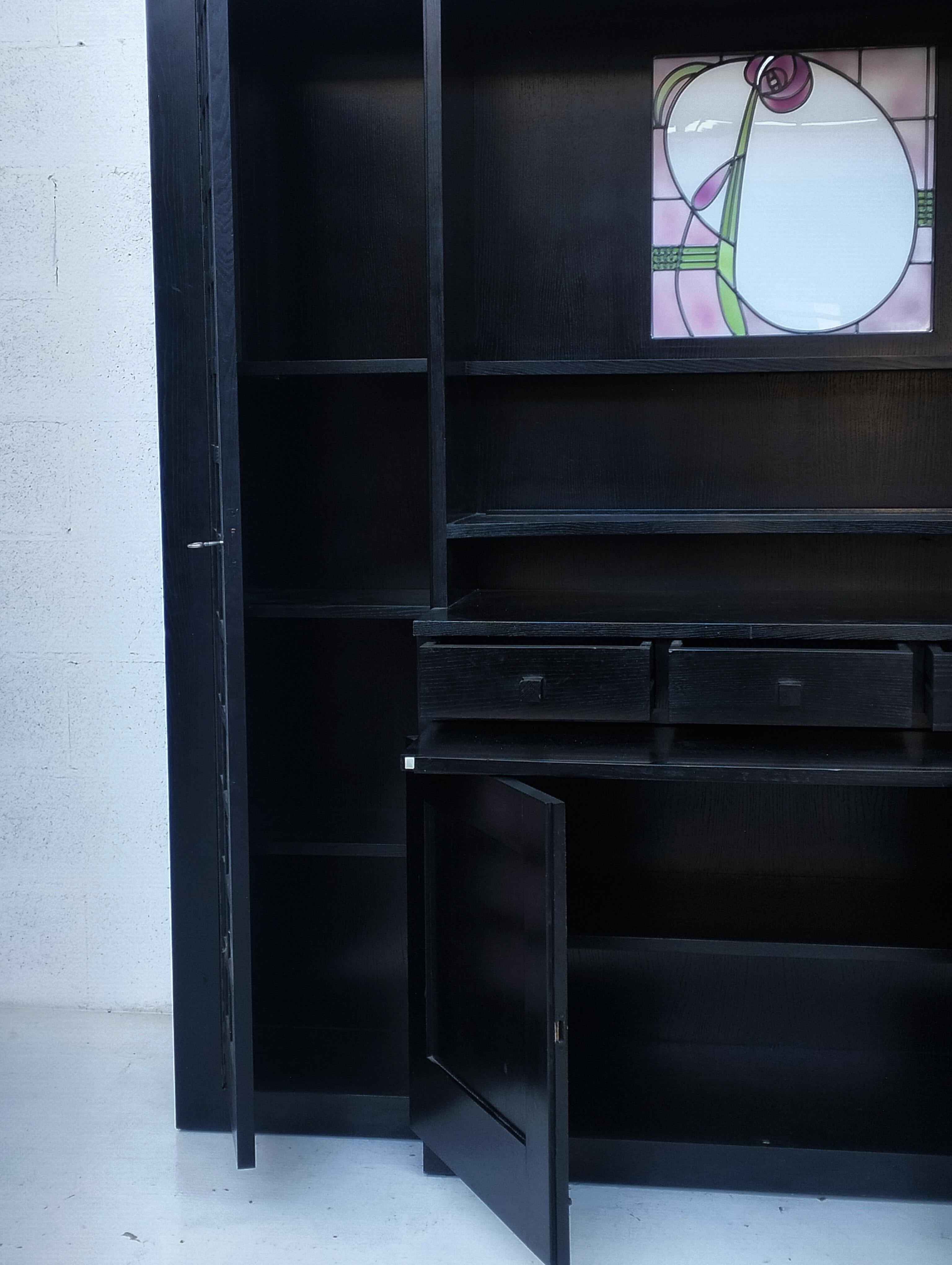 Cabinet  by Charles Rennie Mackintosh for Cassina 60s 2