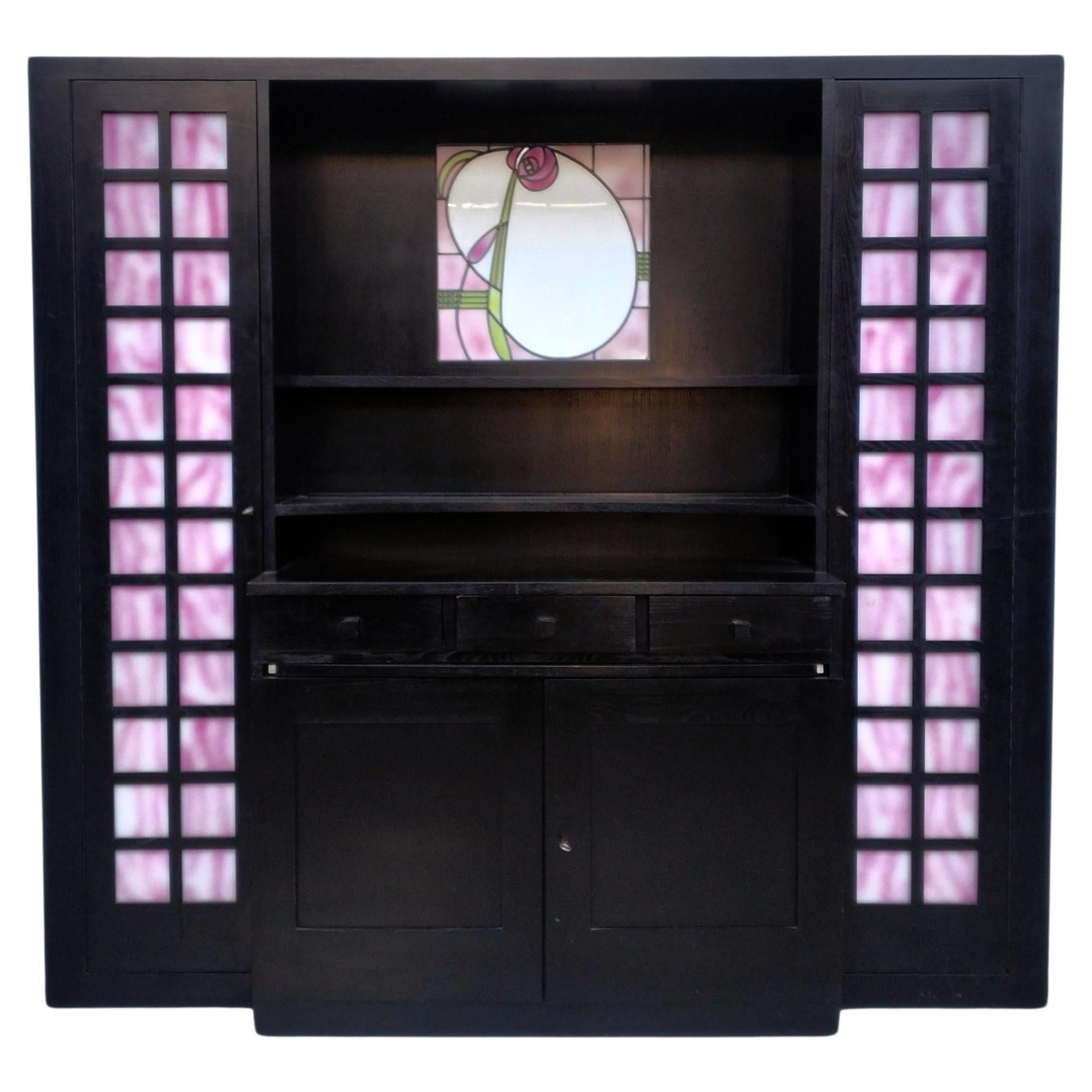 Cabinet  by Charles Rennie Mackintosh for Cassina 60s