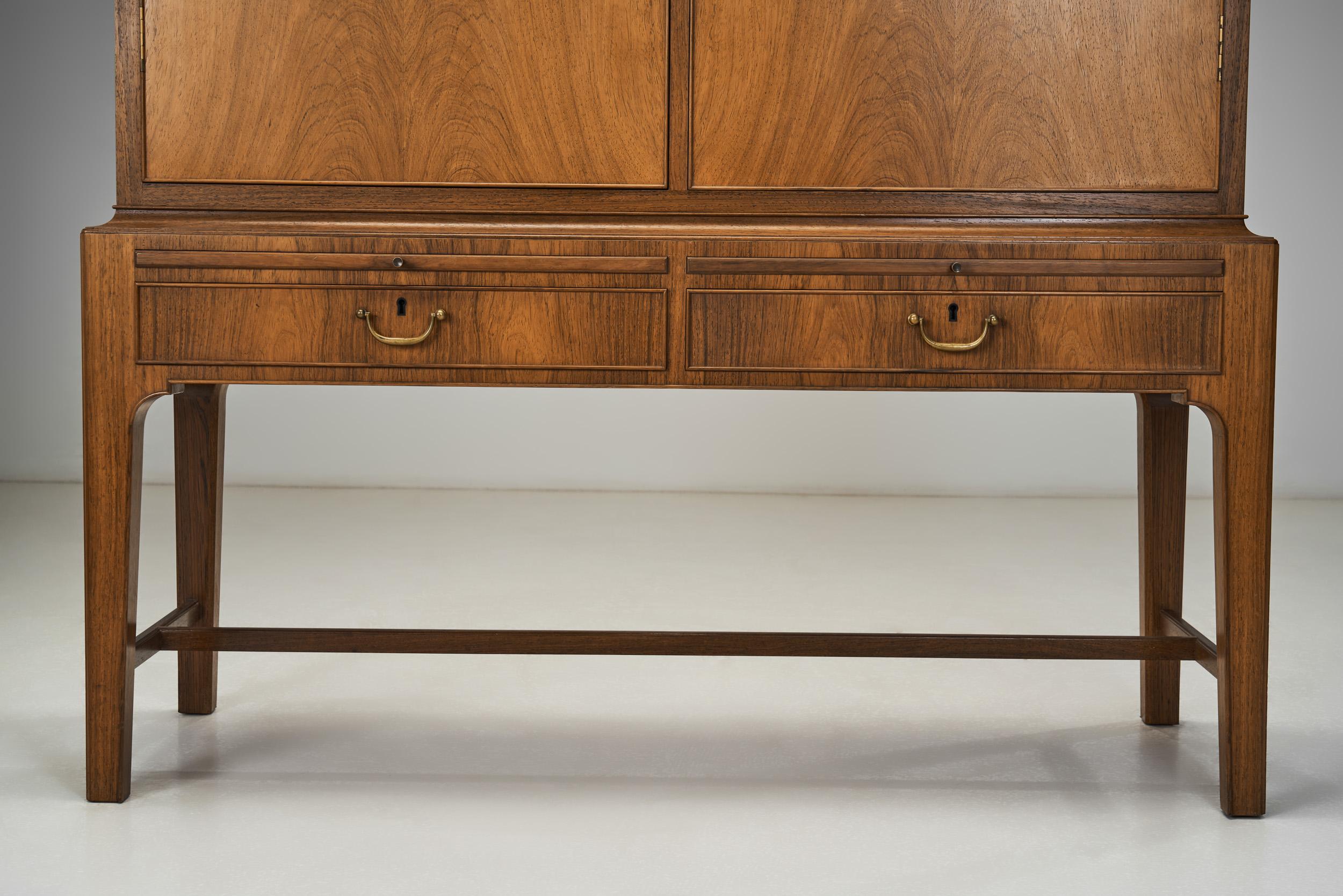Cabinet by Flemming Olsen for C.B. Hansen's Establishment, Denmark 1940s For Sale 11