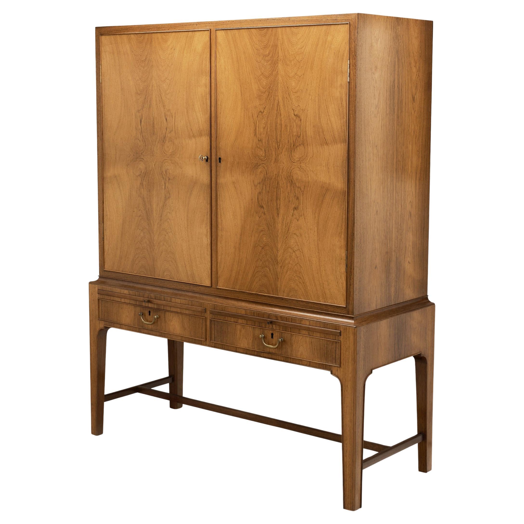Armoire de Flemming Olsen pour C.B. Établissement Hansen, Danemark années 1940