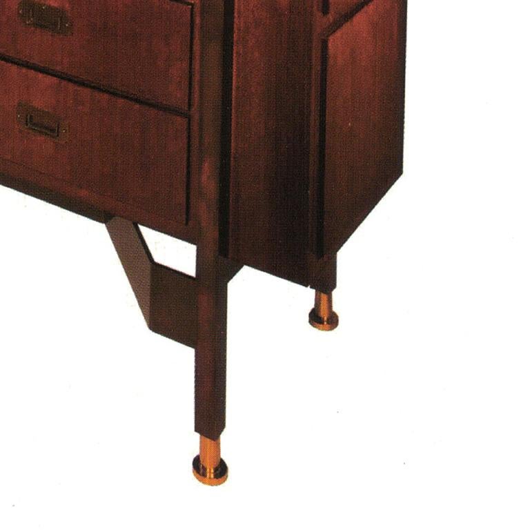 Cabinet by Jacques Adnet For Sale 2
