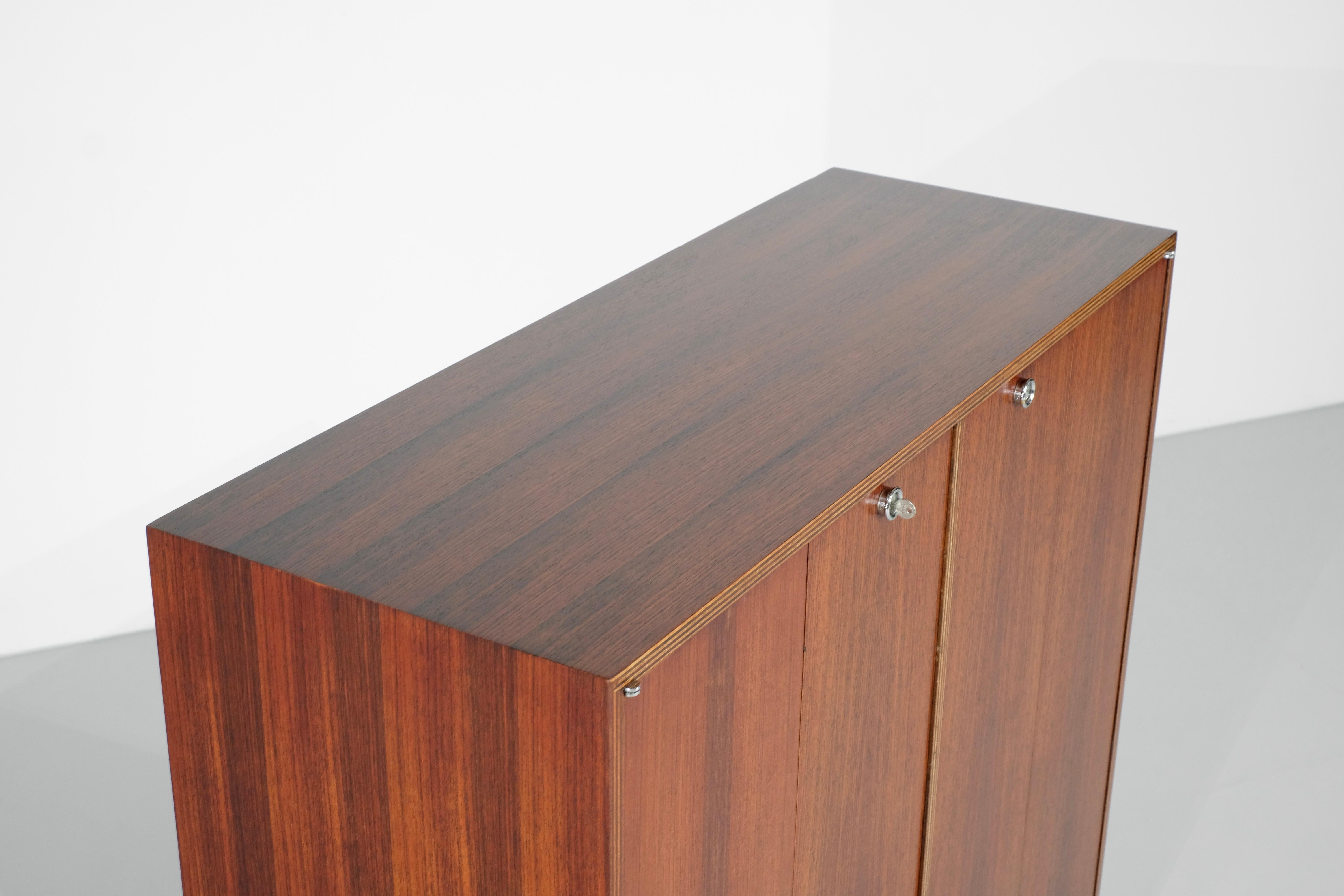 Cabinet by Jules Wabbes for Le Mobilier Universel, Belgium 1960s. For Sale 4