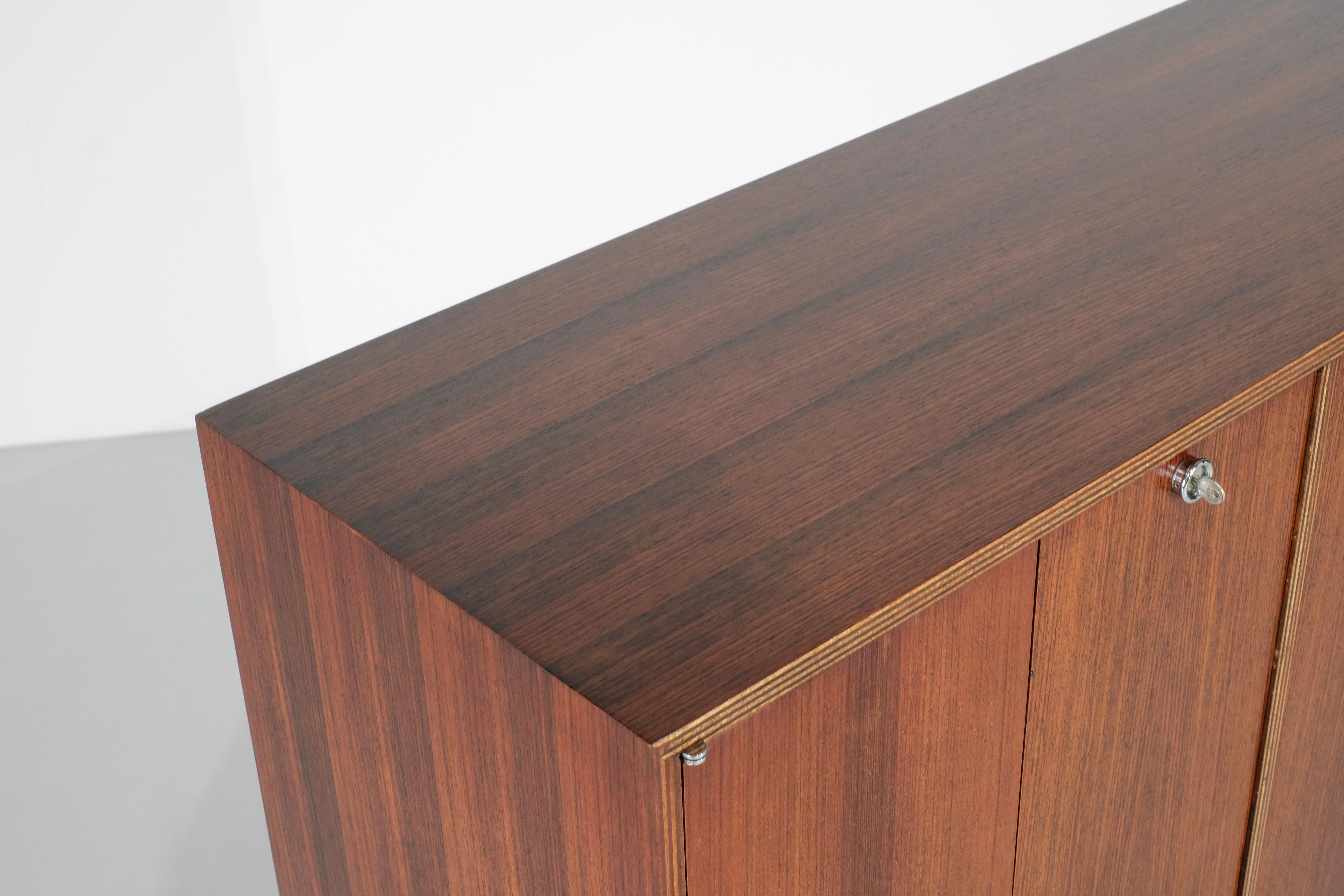 Cabinet by Jules Wabbes for Le Mobilier Universel, Belgium 1960s. For Sale 5