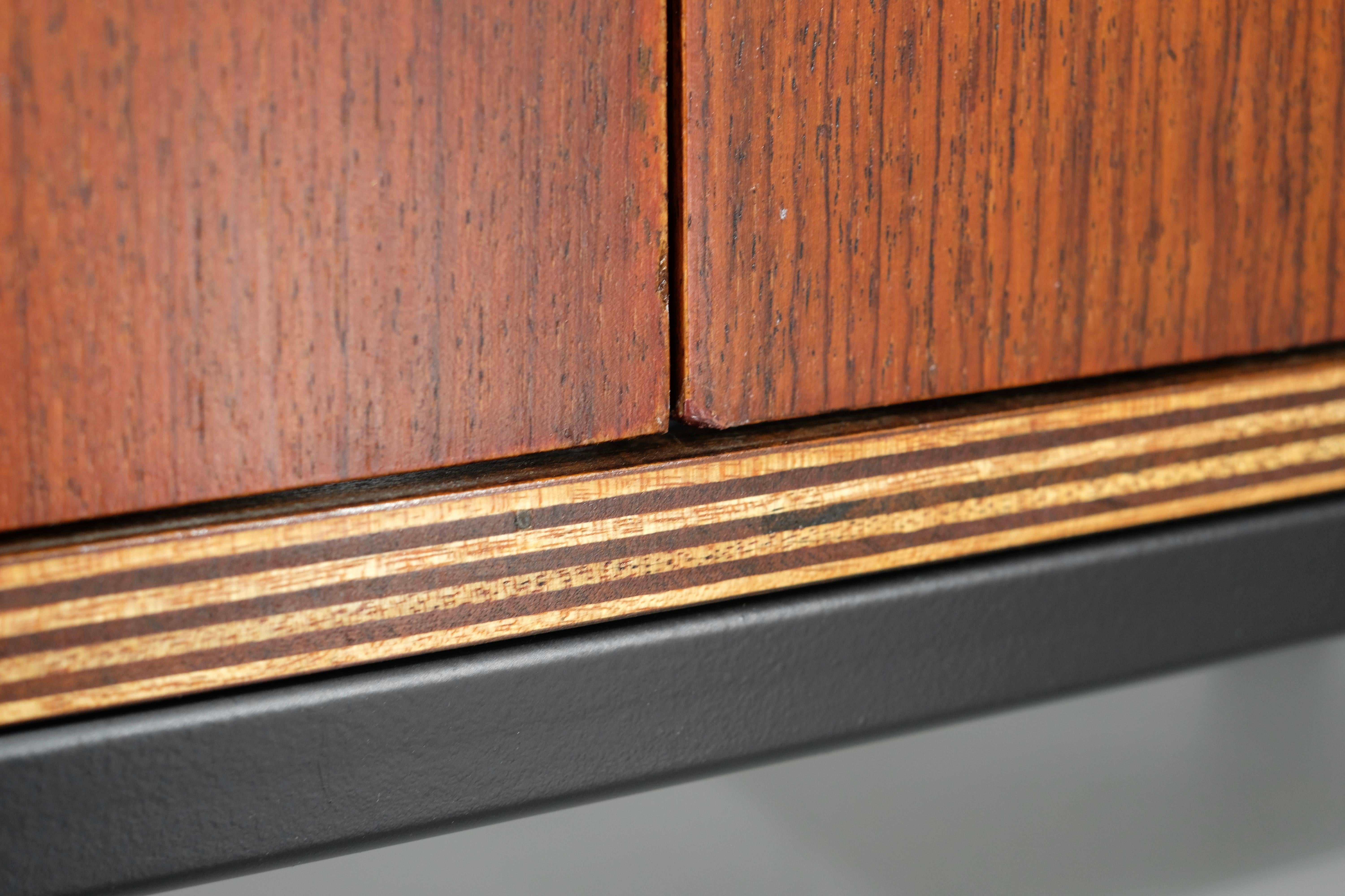 Cabinet by Jules Wabbes for Le Mobilier Universel, Belgium 1960s. For Sale 10