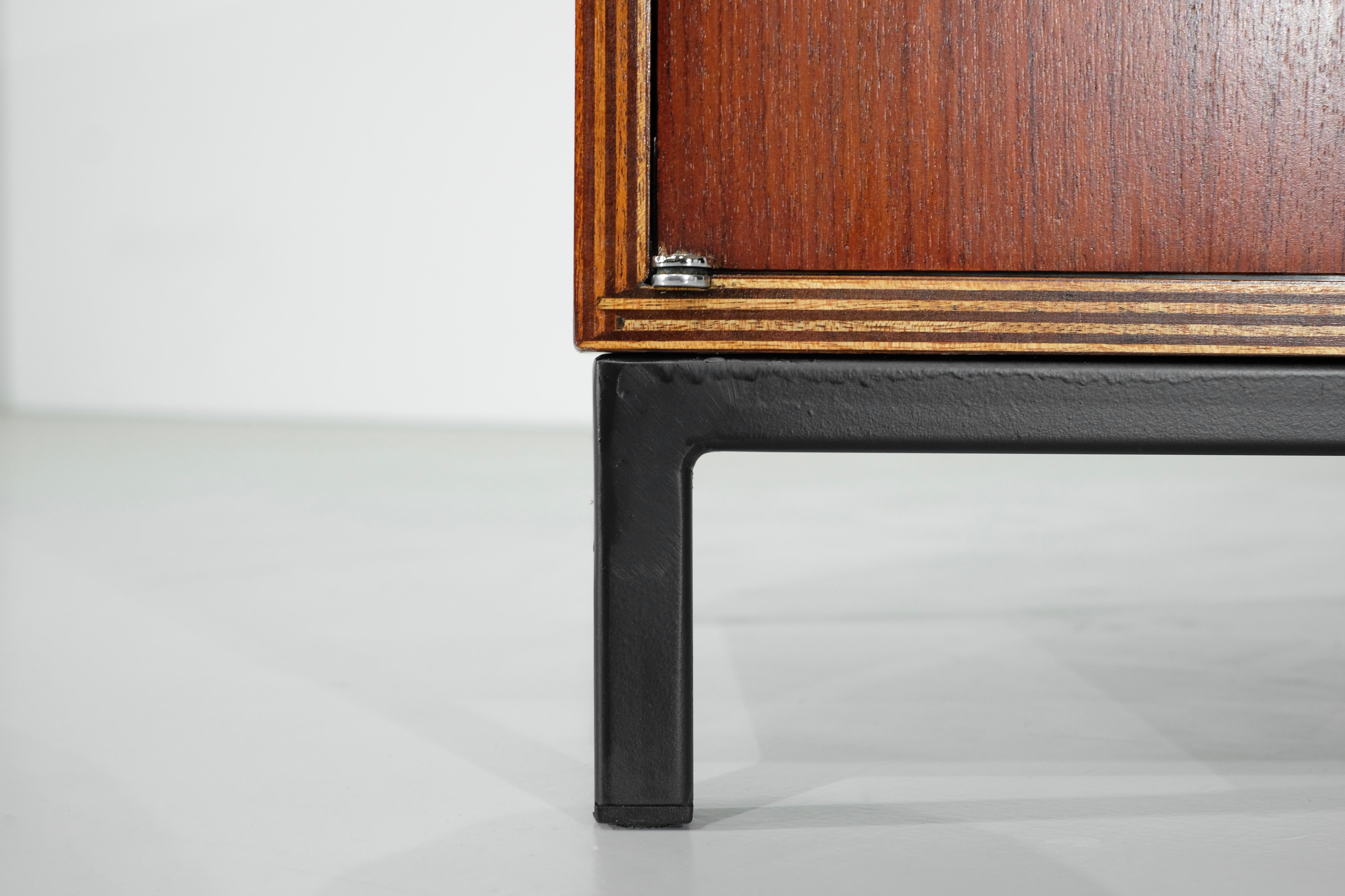 Cabinet by Jules Wabbes for Le Mobilier Universel, Belgium 1960s. For Sale 11