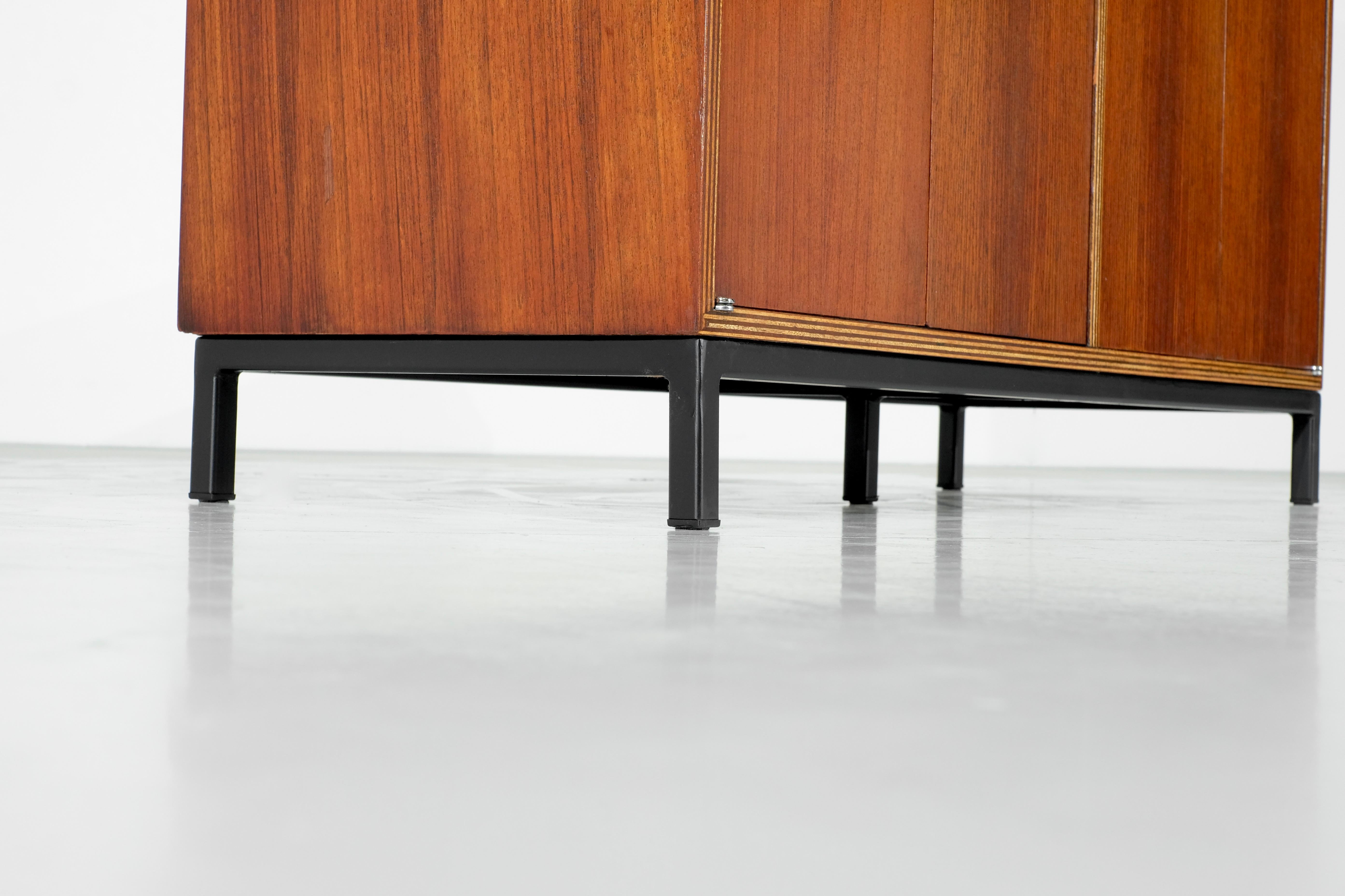 Cabinet by Jules Wabbes for Le Mobilier Universel, Belgium 1960s. For Sale 12